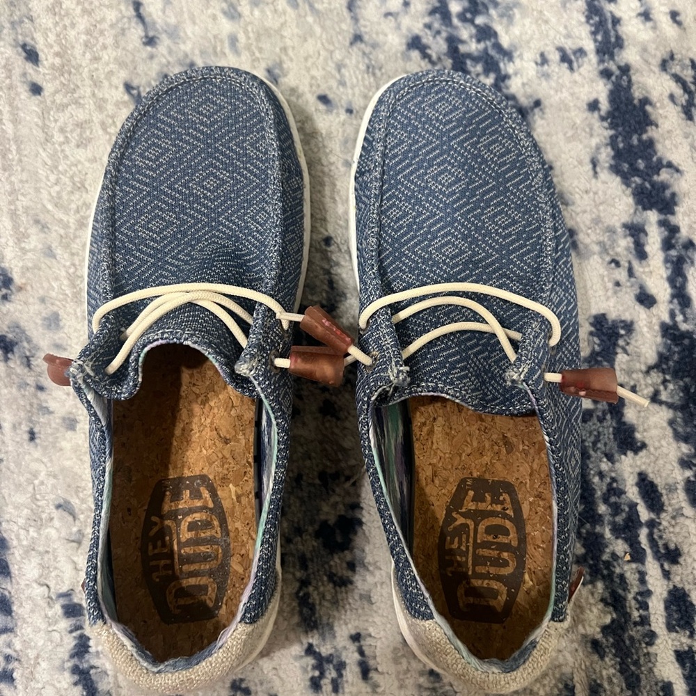 Hey Dude women’s Blue Casual Shoes